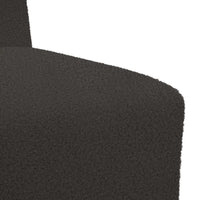 vidaXL Unità di Divano Modulare Senza Braccioli 2 pcs Grigio scuro