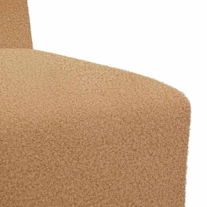 vidaXL Unità di Divano Modulare Senza Braccioli 2 pcs Beige