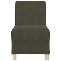 vidaXL Poltrona Sofa 2 pcs Verde 55 x 74 x 82 cm