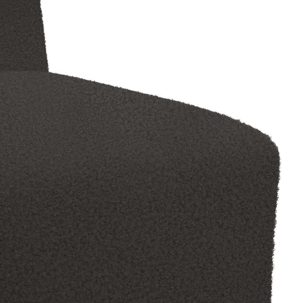 vidaXL Unità di Divano Modulare Senza Braccioli 3 pcs Grigio scuro