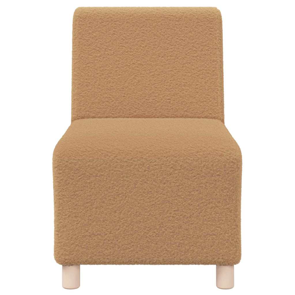 vidaXL Unità di Divano Modulare Senza Braccioli 3 pcs Beige