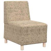 vidaXL Poltrona Sofa 3 pcs Grigio chiaro 55 x 74 x 82 cm