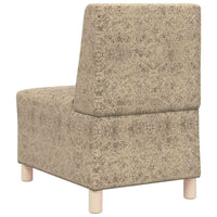 vidaXL Poltrona Sofa 3 pcs Grigio chiaro 55 x 74 x 82 cm