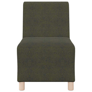 vidaXL Poltrona Sofa 3 pcs Verde 55 x 74 x 82 cm