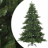 Albero di Natale Artificiale con Rami Pieghevoli Verde 210 cm 42019324