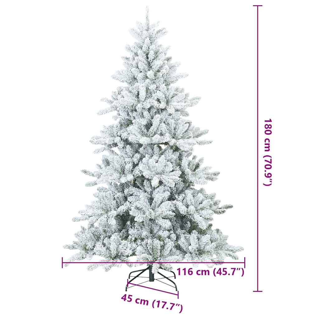 Albero di Natale Moderno Artificiale con Rami Alias Bianco 42019328