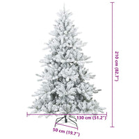 Albero di Natale Moderno Artificiale con Rami Alias Bianco 42019329