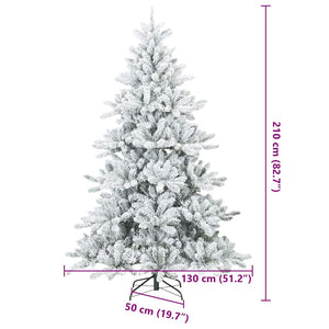 Albero di Natale Moderno Artificiale con Rami Alias Bianco 42019329