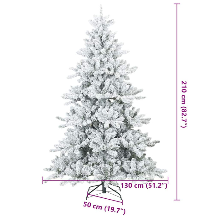Albero di Natale Moderno Artificiale con Rami Alias Bianco 42019329
