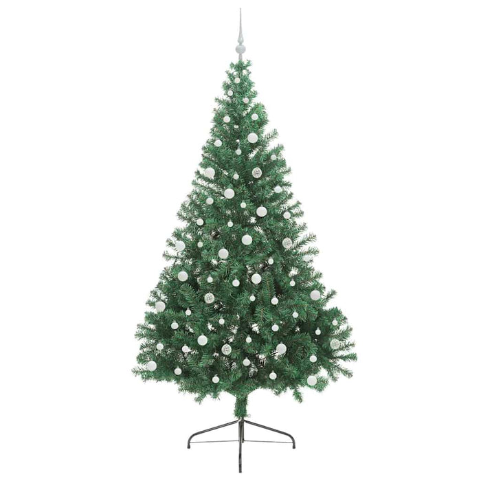 Albero di Natale artificiale con luci integrate Verde 240 cm 3397040