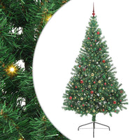 Albero di Natale artificiale con luci integrate Verde 240 cm 3397045
