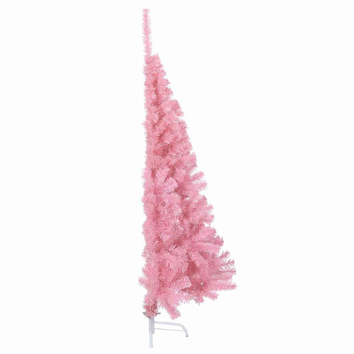 Albero di Natale artificiale con luci integrate Rosa 150 cm PVC 3397066