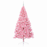 Albero di Natale artificiale con luci integrate Rosa 240 cm PVC 3397105