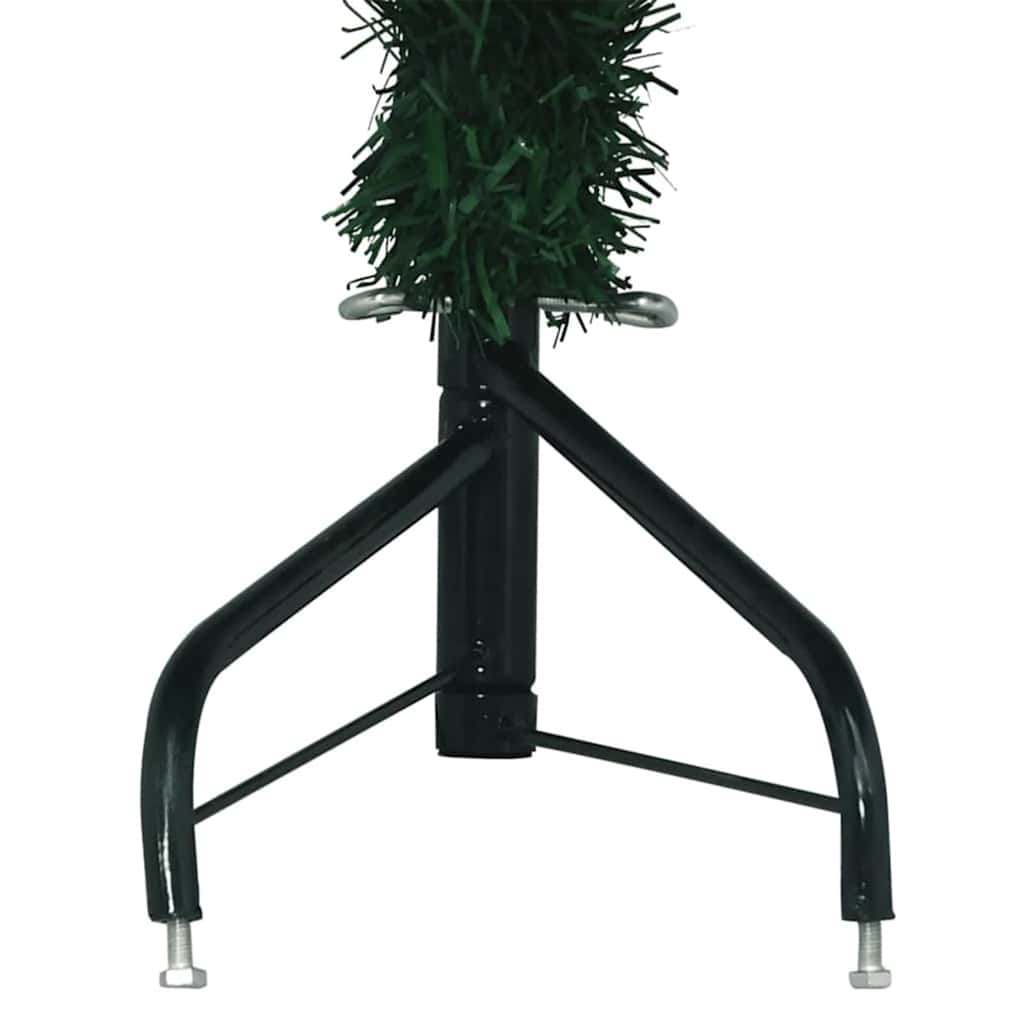 Albero di Natale Artificiale Angolare con 300 LED Verde 240 cm 3397285
