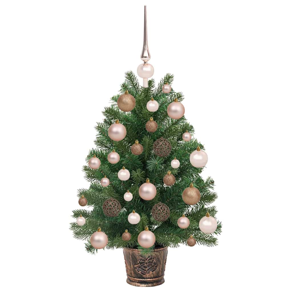 Albero di Natale artificiale con 150 LED Verde 65 cm PE e PVC 3397300