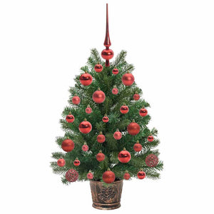 Albero di Natale artificiale con 150 LED Verde 75 cm PE e PVC 3397302