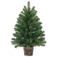 Albero di Natale artificiale con 150 LED Verde 75 cm PE e PVC 3397303