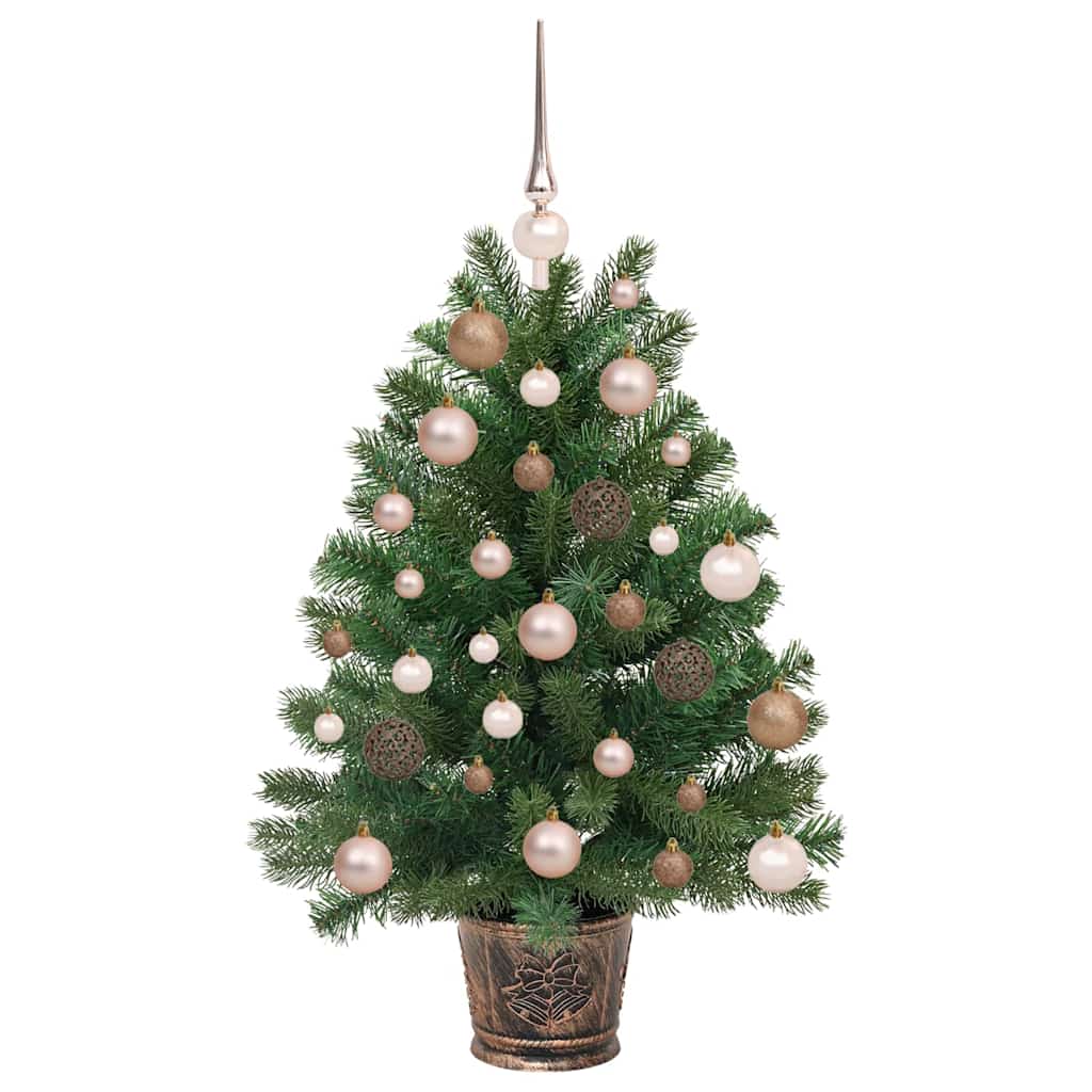 Albero di Natale artificiale con 150 LED Verde 95 cm PE e PVC 3397313