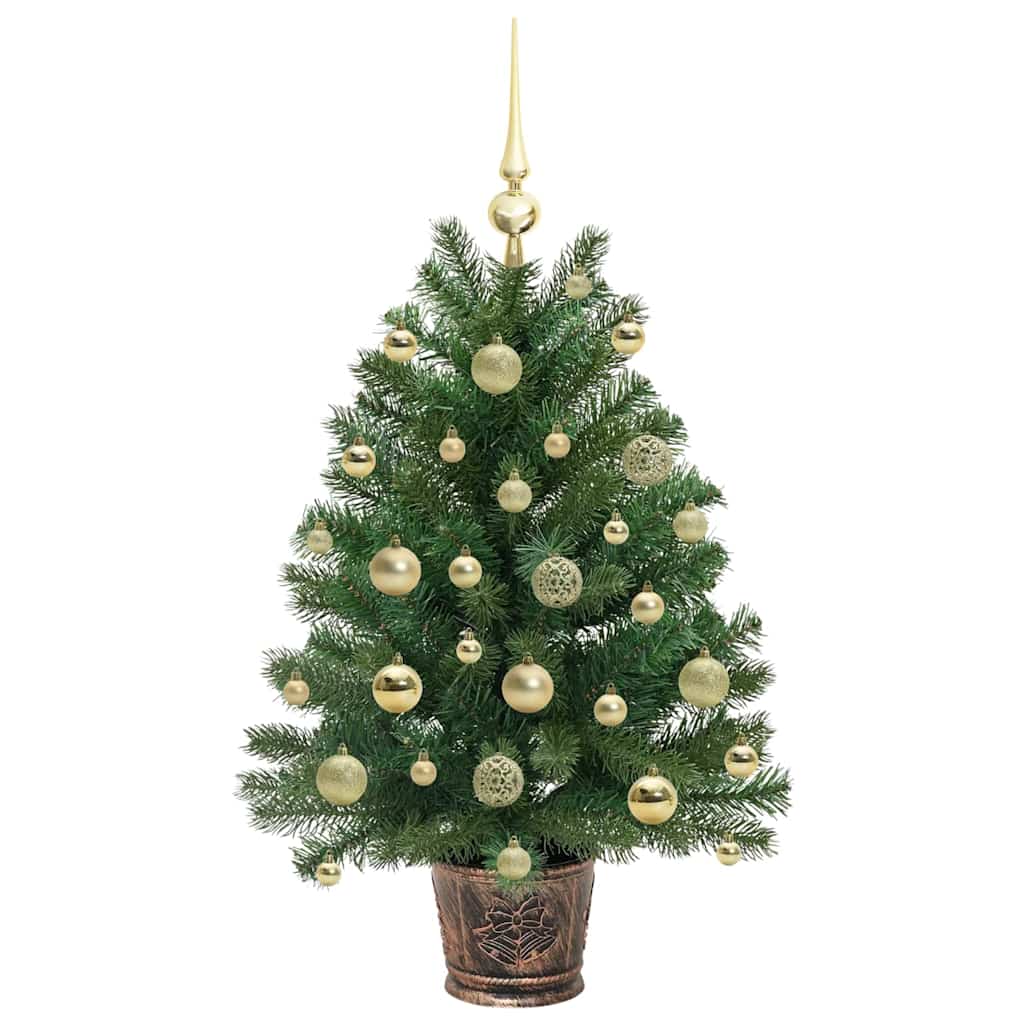 Albero di Natale artificiale con 150 LED Verde 95 cm PE e PVC 3397319