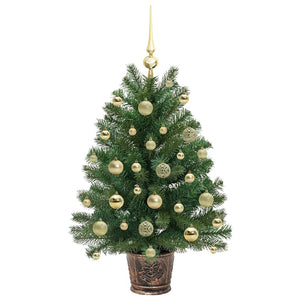 Albero di Natale artificiale con 150 LED Verde 95 cm PE e PVC 3397319