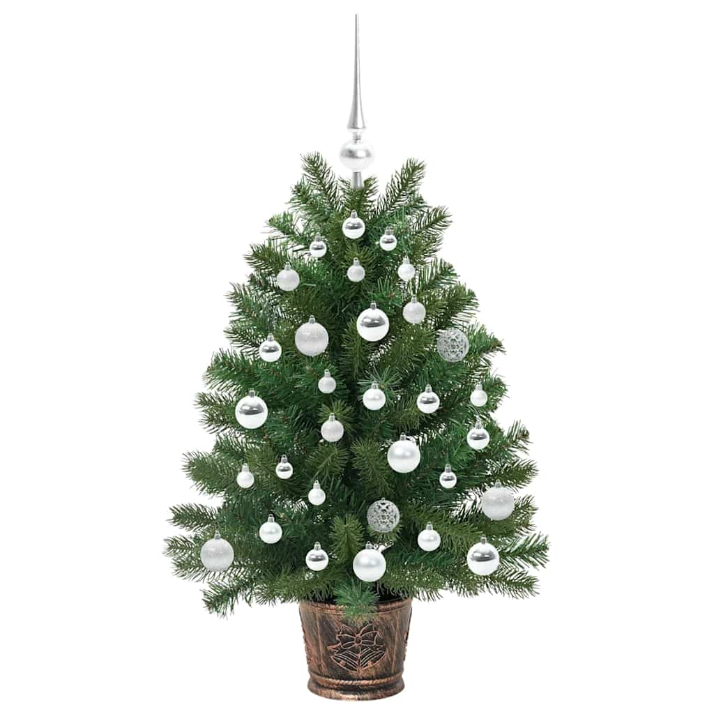 Albero di Natale artificiale con 150 LED Verde 95 cm PE e PVC 3397320