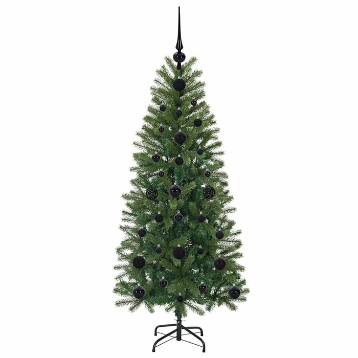 Albero di Natale artificiale con 150 LED Verde 120 cm PE e PVC 3397329