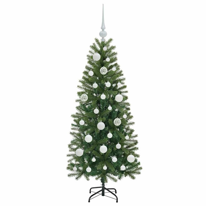 Albero di Natale artificiale con 150 LED Verde 120 cm PE e PVC 3397331