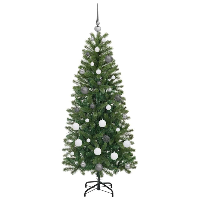 Albero di Natale artificiale con 150 LED Verde 150 cm PE e PVC 3397340