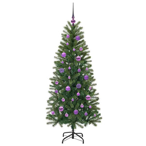Albero di Natale artificiale con 150 LED Verde 150 cm PE e PVC 3397347