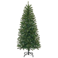 Albero di Natale Artificiale-Albero Natalizio con 150 LED Verde 150 cm PE e PVC 737824