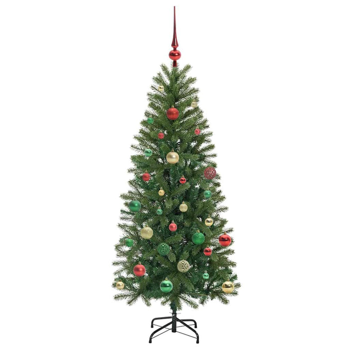 Albero di Natale artificiale con 150 LED Verde 150 cm PE e PVC 3397349