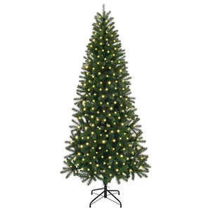 Albero di Natale artificiale con 300 LED Verde 180 cm PE e PVC 3397350