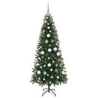 Albero di Natale artificiale con 300 LED Verde 180 cm PE e PVC 3397353