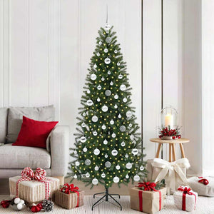 Albero di Natale artificiale con 300 LED Verde 180 cm PE e PVC 3397359