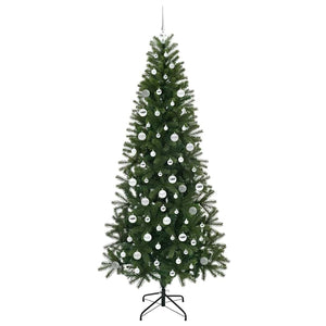 Albero di Natale artificiale con 300 LED Verde 210 cm PE e PVC 3397372