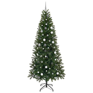 Albero di Natale artificiale con 300 LED Verde 240 cm PE e PVC 3397379
