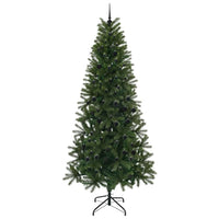 Albero di Natale artificiale con 300 LED Verde 240 cm PE e PVC 3397381