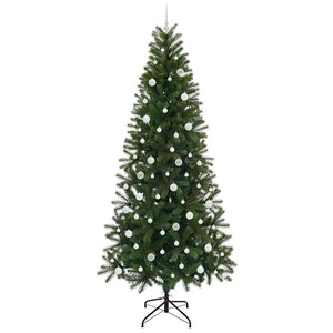 Albero di Natale artificiale con 300 LED Verde 240 cm PE e PVC 3397383