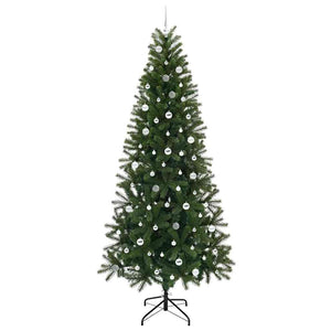 Albero di Natale artificiale con 300 LED Verde 240 cm PE e PVC 3397385
