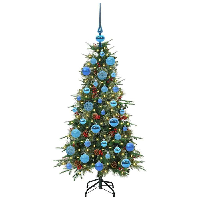 Albero di Natale Artificiale con Rami Pieghevoli Verde 120 cm 3397400