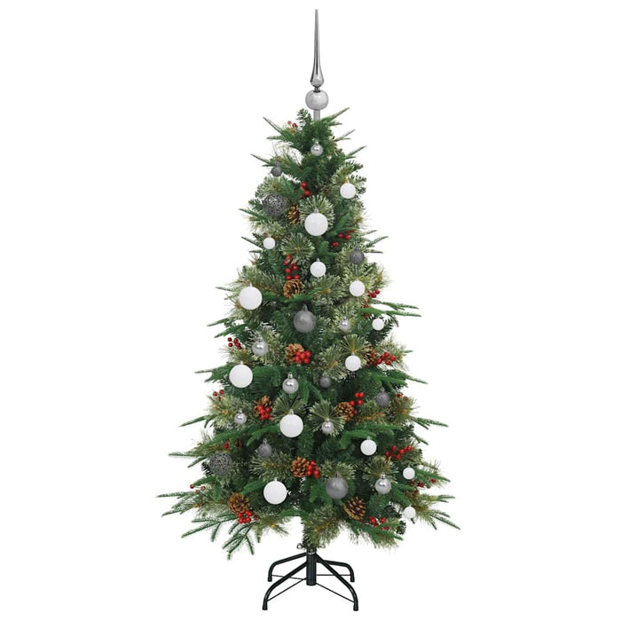 Albero di Natale Artificiale con Rami Pieghevoli Verde 150 cm 3397405