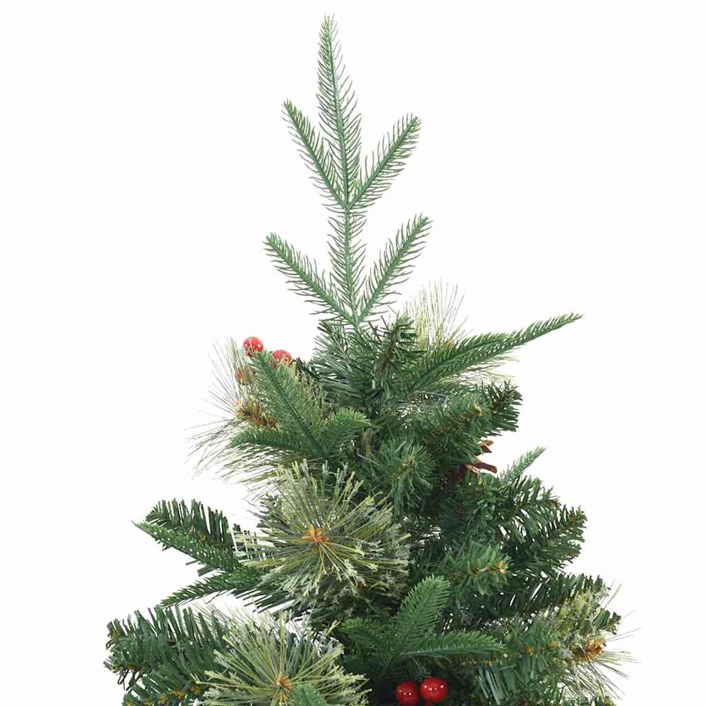 Albero di Natale Artificiale con Rami Pieghevoli Verde 150 cm 3397413