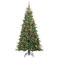 Albero di Natale Artificiale con Rami Pieghevoli Verde 240 cm 3397453