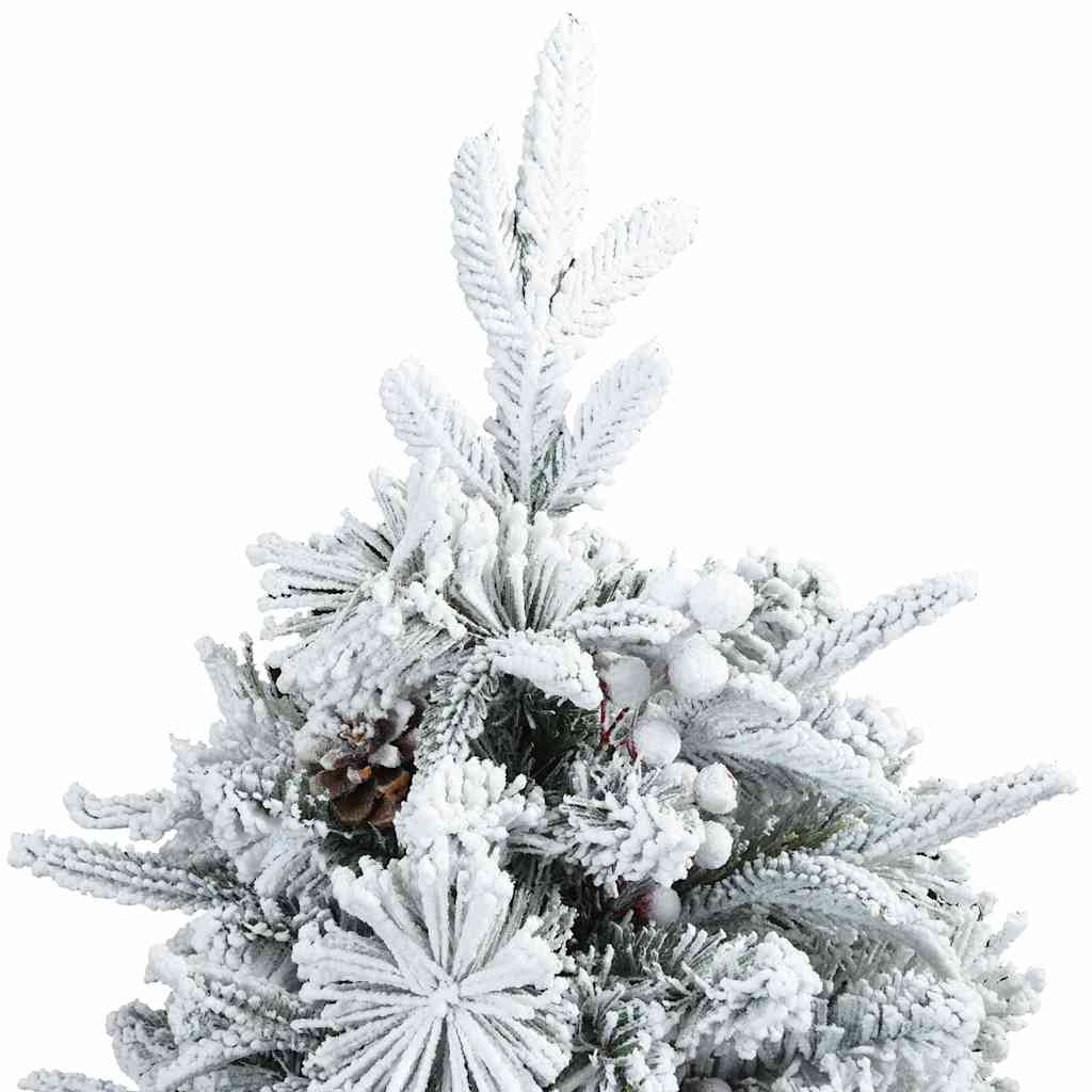 Albero di Natale Artificiale-Albero Natalizio con Rami Pieghevoli Verde 120 cm 331105