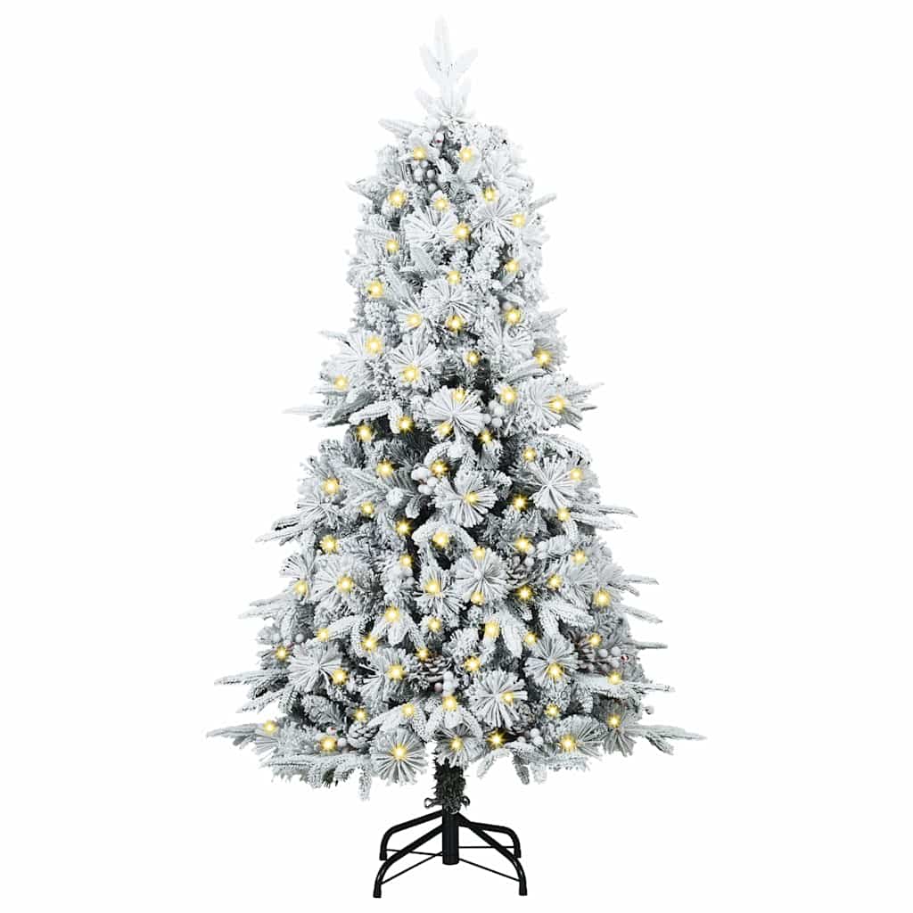 Albero di Natale Artificiale con Rami Pieghevoli Verde 120 cm 3397454