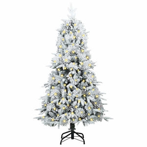 Albero di Natale Artificiale con Rami Pieghevoli Verde 120 cm 3397454