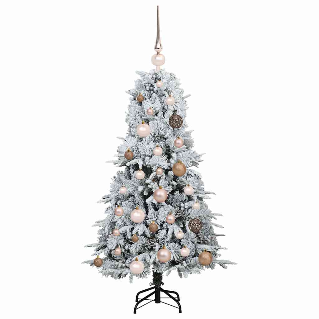 Albero di Natale Artificiale con Rami Pieghevoli Verde 120 cm 3397456
