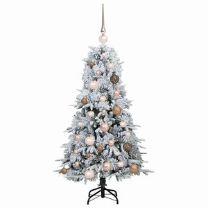 Albero di Natale Artificiale con Rami Pieghevoli Verde 120 cm 3397456