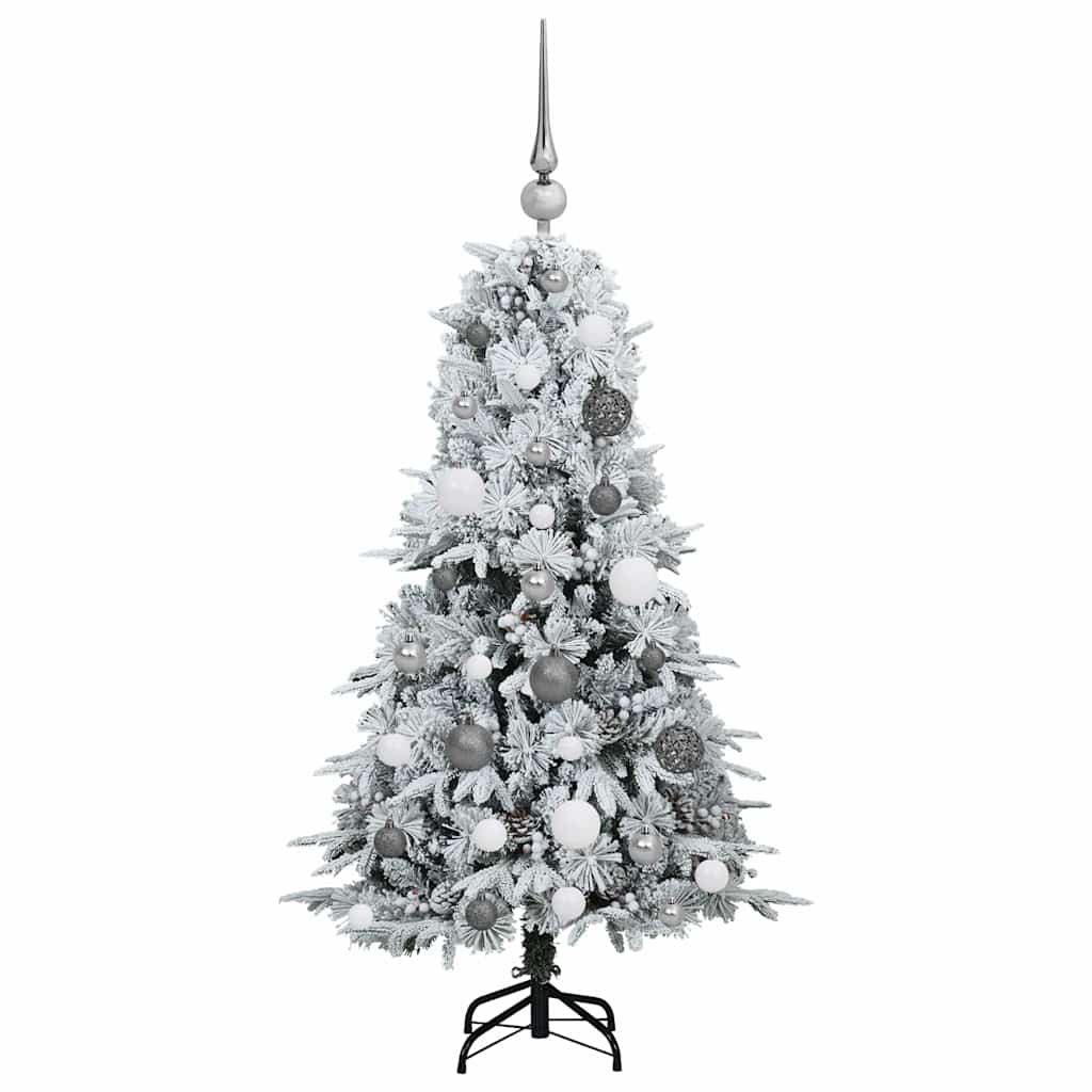 Albero di Natale Artificiale con Rami Pieghevoli Verde 120 cm 3397457