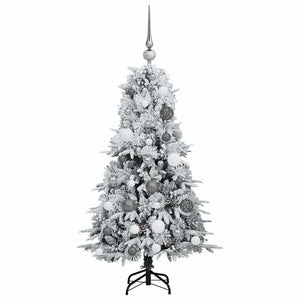 Albero di Natale Artificiale con Rami Pieghevoli Verde 120 cm 3397457
